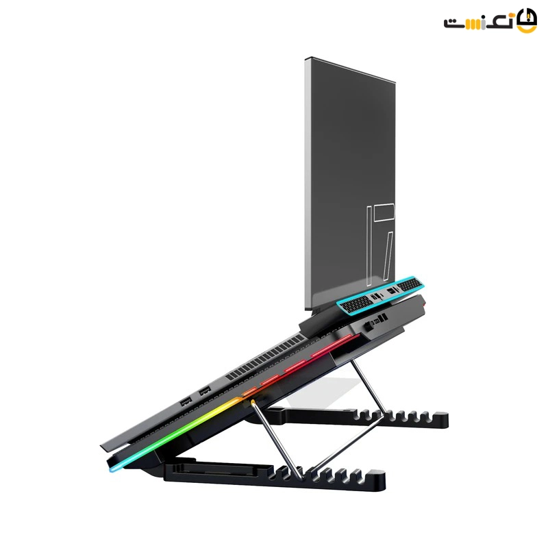 پایه خنک‌کننده گیمینگ لپ‌تاپ مدل HCP131
